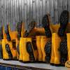 wellies at st jermains lifeboat station